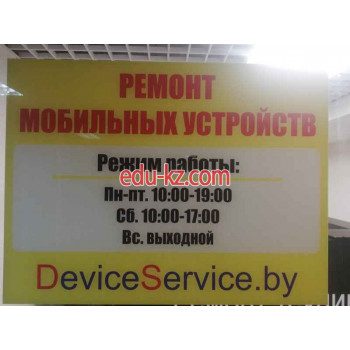 Компьютерный ремонт и услуги DeviceService.by - на портале uslugiby.su